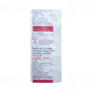 Best Beta Am 25 Tablet 10