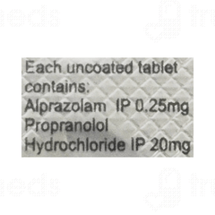 Beta Anxit 0.25/20 MG Tablet 10