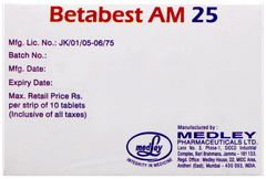 Betabest Am 25 Tablet 10