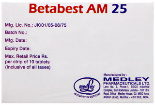 Betabest Am 25 Tablet 10