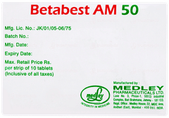 Betabest Am 50 Tablet 10