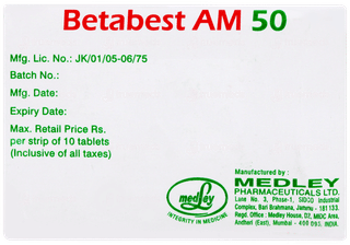 Betabest Am 50 Tablet 10