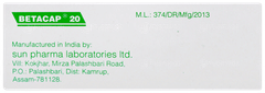 Betacap 20 Tablet 10