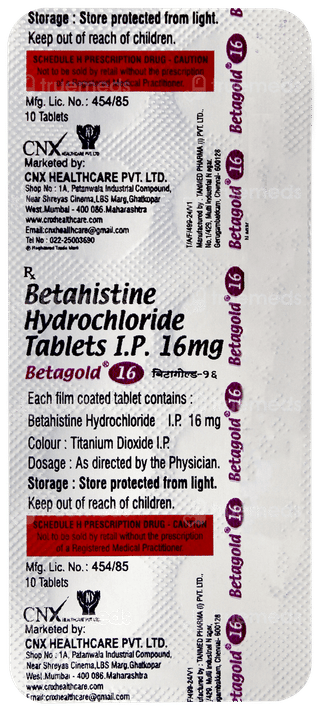 Betagold 16 Tablet 10
