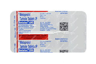 Betaloc 100 MG Tablet 10