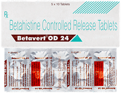 Betavert Od 24 Tablet 10