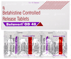 Betavert Od 48 Tablet 10