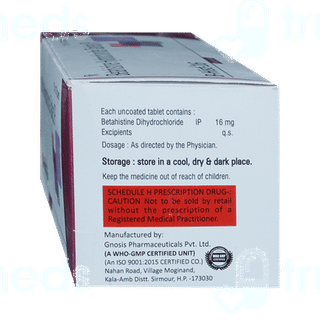 Bhist 16 MG Tablet 10