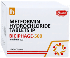Biciphage 500 Tablet 20 Biciphage 500 Tablet 20