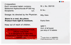 Bigomet 500 Tablet 10 Bigomet 500 Tablet 10