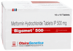 Bigomet 500 Tablet 10 Bigomet 500 Tablet 10