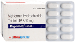 Bigomet 850 Tablet 10 Bigomet 850 Tablet 10