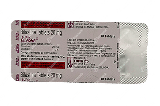 Bilagra 20 MG Tablet 10