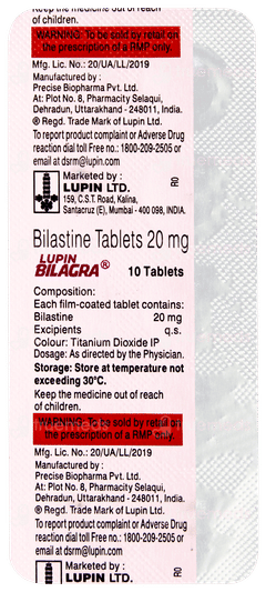 Bilagra Tablet 10 Bilagra Tablet 10