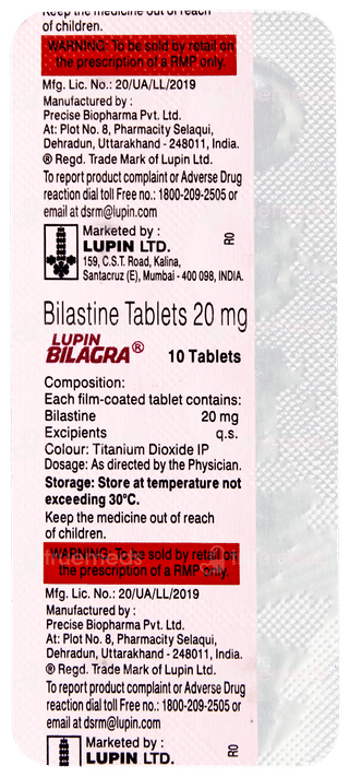 Bilagra Tablet 10