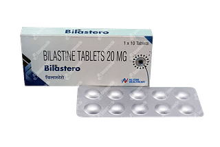 Bilastero 20 MG Tablet 10