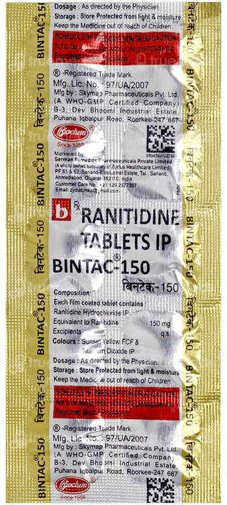 Bintac 150 Mg Tablet 10