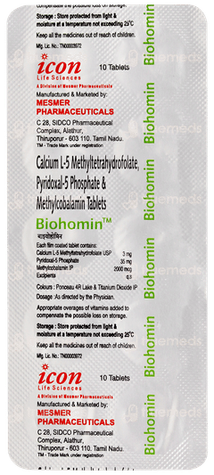 Biohomin Tablet 10