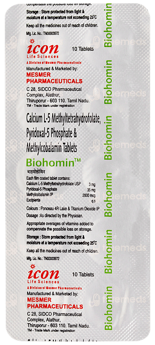 Biohomin Tablet 10