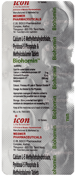 Biohomin Tablet 10