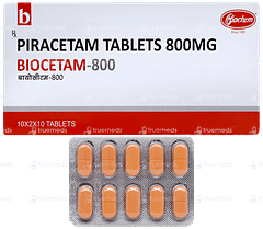 Biocetam 800 Tablet 10 Biocetam 800 Tablet 10