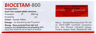 Biocetam 800 Tablet 10