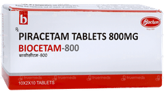 Biocetam 800 Tablet 10 Biocetam 800 Tablet 10