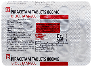 Biocetam 800 Tablet 10