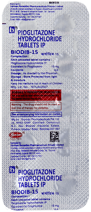 Biodib 15 Tablet 10