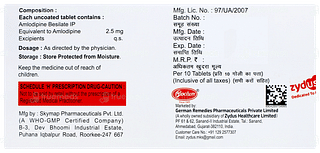 Biodipin 2.5 Tablet 10