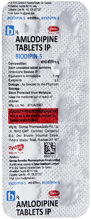 Biodipin 5 Tablet 10