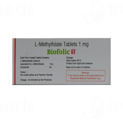 Biofolic 1 Tablet 10