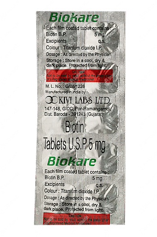 Biokare 5 MG Tablet 10