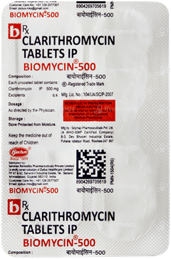 Biomycin 500 Tablet 4 Biomycin 500 Tablet 4