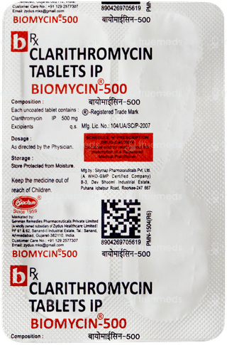 Biomycin 500 Tablet 4