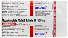 Biomyf 500 Tablet 10 Biomyf 500 Tablet 10