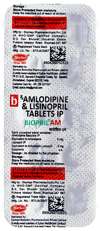 Biopril Am Tablet 10