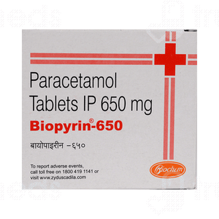 Biopyrin 650 MG Tablet 15