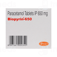 Biopyrin 650 MG Tablet 15