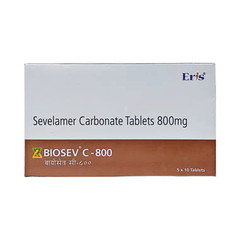 Biosev C 800 Tablet 10 Biosev C 800 Tablet 10