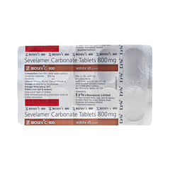 Biosev C 800 Tablet 10 Biosev C 800 Tablet 10