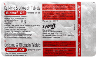 Biotax Of 200/200 Mg Tablet 10