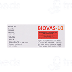 Biovas 10 Tablet 10