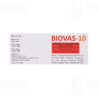 Biovas 10 Tablet 10