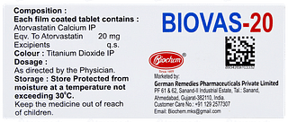 Biovas 20 Tablet 10