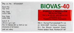 Biovas 40 Tablet 10