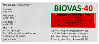 Biovas 40 Tablet 10