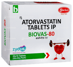 Biovas 80 Tablet 10 Biovas 80 Tablet 10