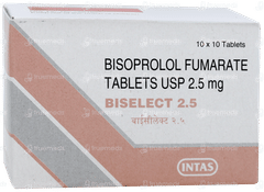 Biselect 2.5 Tablet 10 Biselect 2.5 Tablet 10