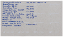 Bisocar 2.5 Tablet 10 Bisocar 2.5 Tablet 10